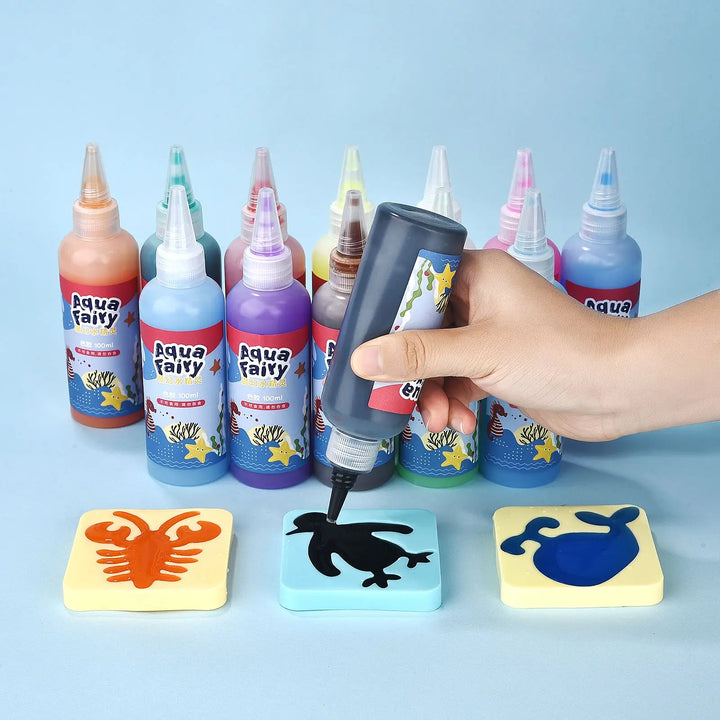 Introducing the Handmade DIY Craft Painting Stickers Montessori Education