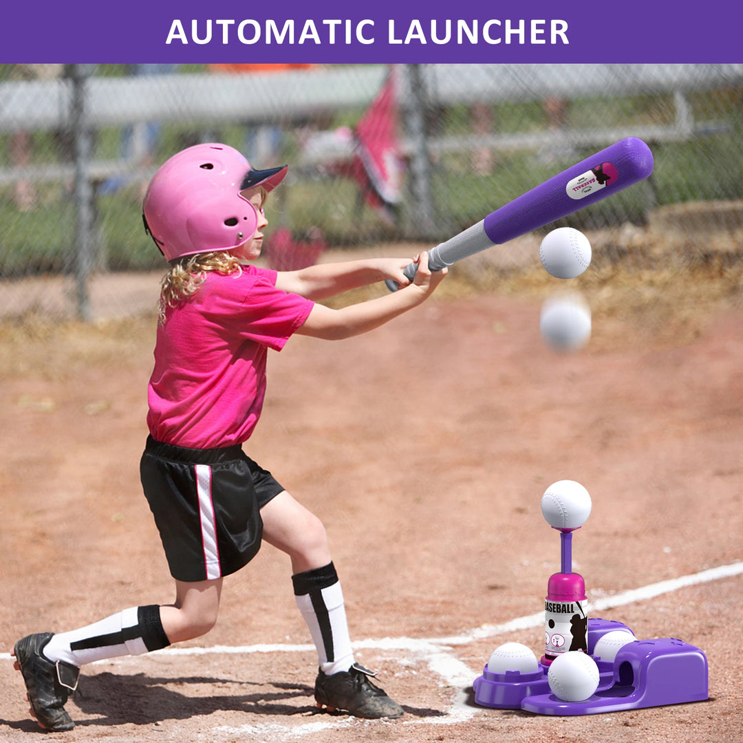 Kid's Automatic Pitching Machine - Baseball Fun
